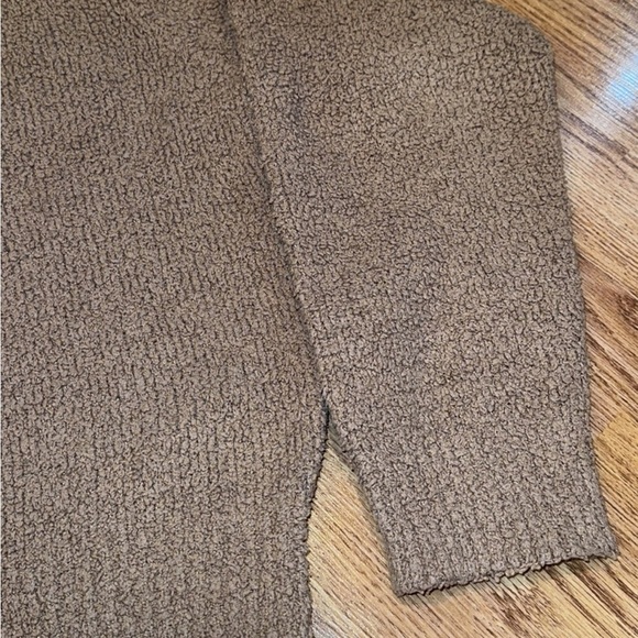 SKIMS KIM KARDASHIAN Women’s Brown Pullover Long Sleeve Sweater - Picture 6 of 16